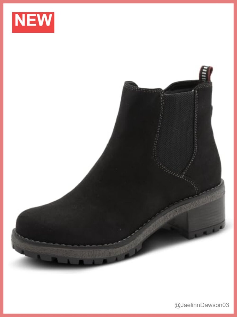 Women's Chelsea Ankle Boots Faux Fur Lining Zip Closure